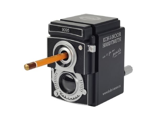 Koh-I-Noor H9095-110, Manuel blyantspidser, Sort, Plast, 68 mm, 100 mm, 113 mm