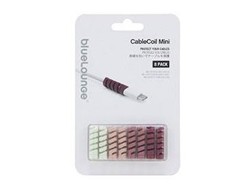 Organizer BlueLounge Bluelounge CableCoil Mini cable lock 8 pcs ombre blush