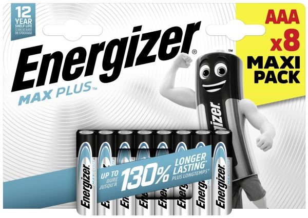 Energizer Max Plus Micro (Aaa)-Batterie Alkali-Mangan 1.5 V 8 St. - Bild 4