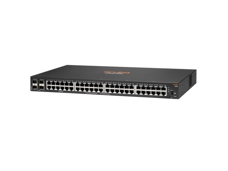 Hpe Aruba 6000 48G 4Sfp Switch - Switch - L3 - Administreret - 48 X 10/100/1000 + 4 X Gigabit Sfp - Side Til Side-Luftstrøm - Monterbar På Stativ - A