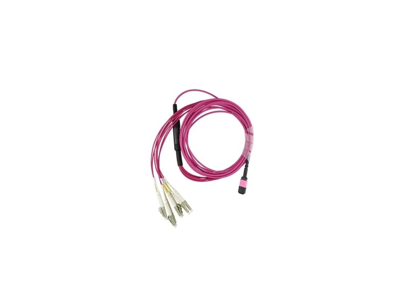 Blueoptics Alcatel-Nokia 3He13896aa-5 Kompatibles Mpo-4Xlc Multimode Om4 Patchkabel 5, 5 M, Lc/Apc, Om4, Mpo, 4X Lc