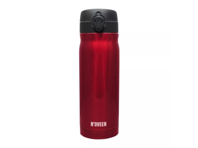 Noveen 400 Ml Termoflaske Tb825 Rød Skinnende