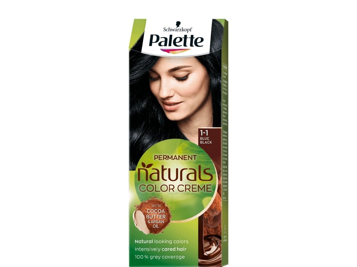 Schwarzkopf Palette Naturals Color Creme 11 Bluish Black Hair Color