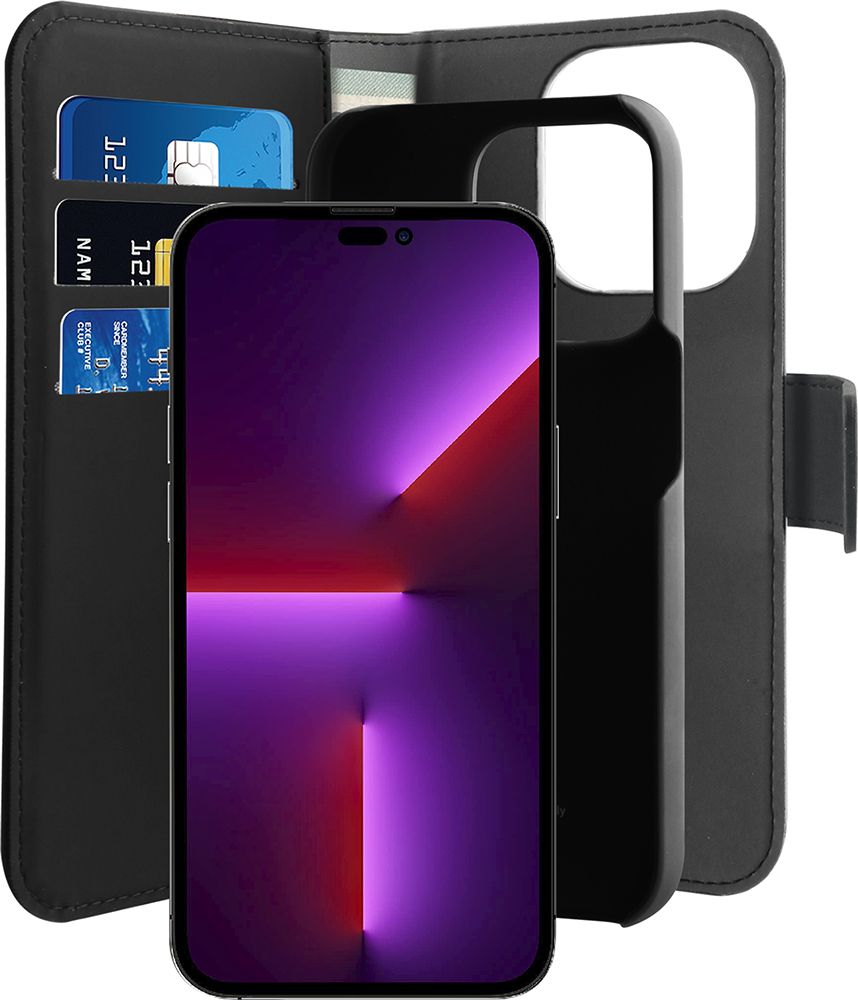 Puro Purofoliomagip14pmbk, Iphone 14 Pro Max, Sort