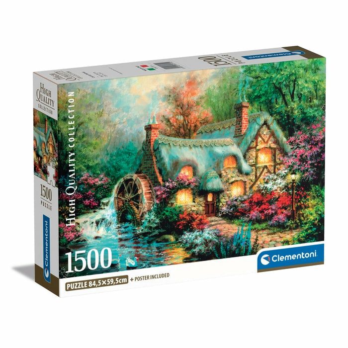 Clementoni High Quality Collection Country Retreat, 1500 Stk, Kunst, 18 År