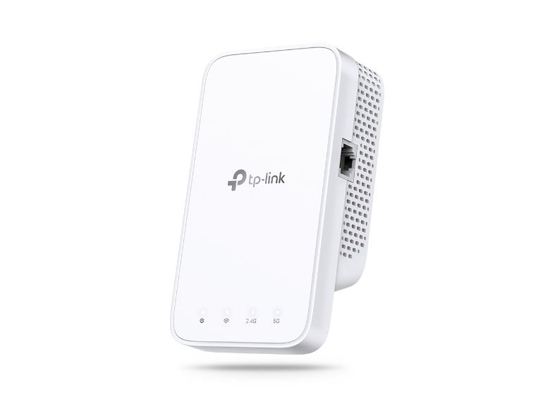 Tp-Link Ac1200 Mesh Wlan Repeater, Netzwerk-Repeater, 867 Mbit/S, Wlan, Eingebauter Ethernet-Anschluss, Weiß