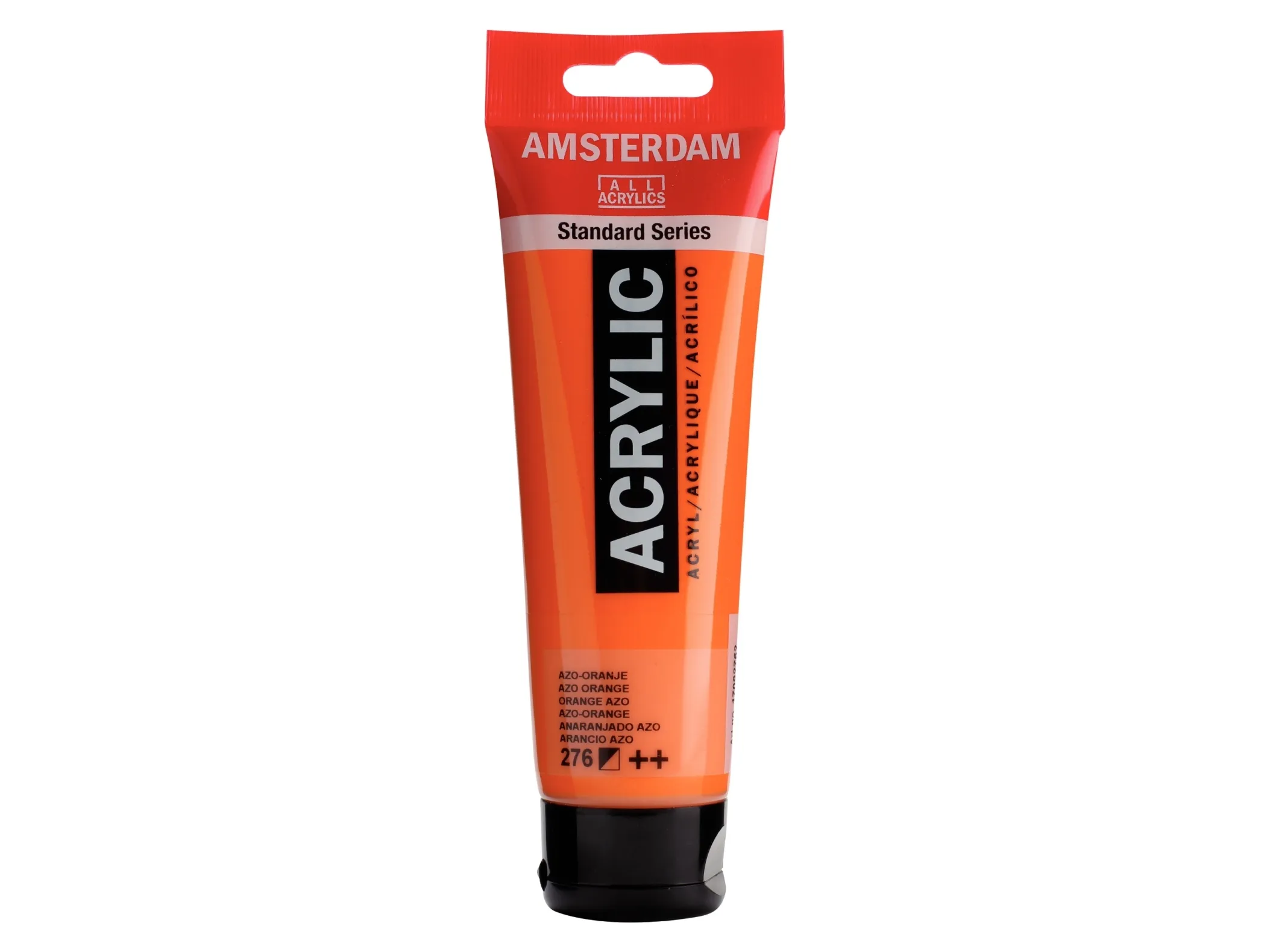 Amsterdam Standard Series Acrylic Tube Azo Orange 276 | Skola & Hobby - Konstmaterial - Akryl & Akvareller | GameStuff