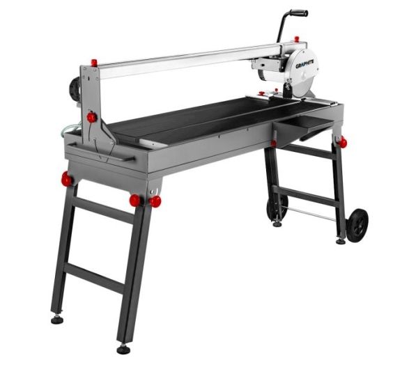 GRAPHITE 59G887 stationær fliseskæremaskine 1200 W, 2950 omdr./min., skærelængde 120 cm