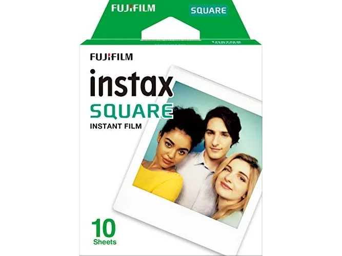 Fujifilm Instax Square - Vit - 86 x 72 mm 10 ark fotopapper - för Instax SQUARE SQ6 | Papper & Emballage - Vitt papper - Fotopapper | GameStuff