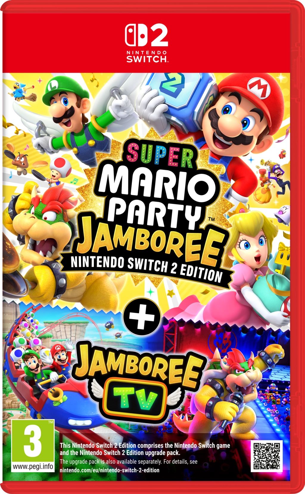 Nintendo Super Mario Party Jamboree Standard Tysk, Hollandsk, Engelsk, Spansk, Fransk, Italiensk, Japansk, Koreansk, Russisk Nintendo Switch 2