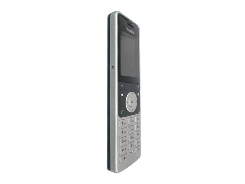 Yealink Sip-W56h, Schwarz, Silber, Lcd, 6,1 Cm (2.4 Zoll), 240 X 320 Pixel, Lithium, 30 H