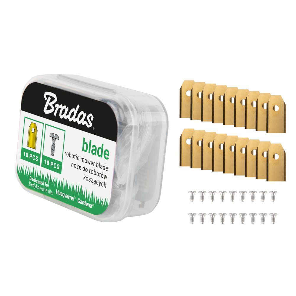 Husqvarna/Gardena TITAN GOLD plæneklipperrobot knive - 18-pak