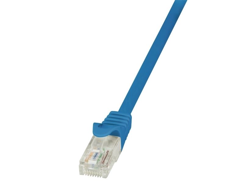 LogiLink 3m Cat.6 U/UTP RJ45, 3 m, Cat6, U/UTP (UTP), RJ-45, RJ-45, Blå