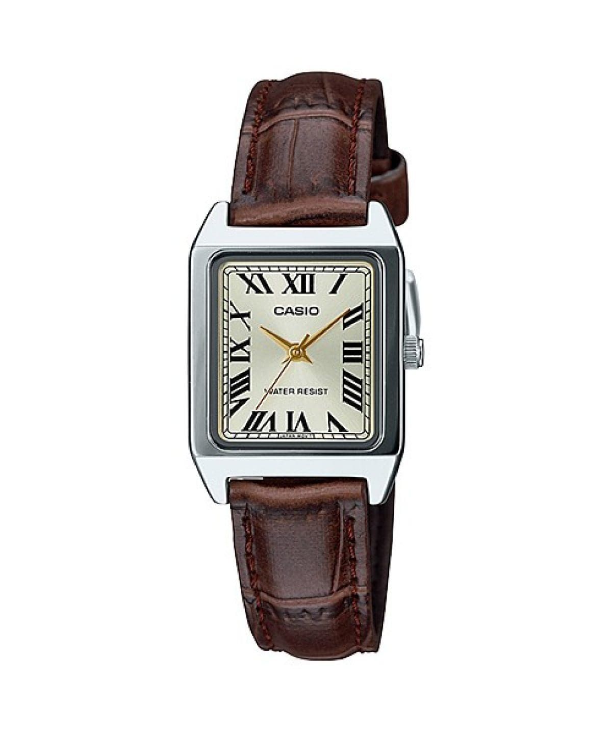 Casio LTP-V007L-9B, Læder, Mineral, SR626SW, 3 År, 31 mm, 22 mm
