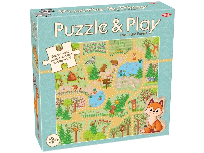 Tactic My First Puzzle & Play Fox In The Forest, Brettspiel, Familie, 3 Jahr(E), 10 Min