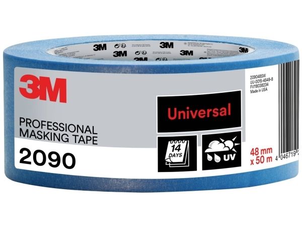 Afdækningstape 2090 universal, blå 48mm Ã 50m