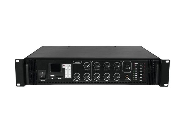 Omnitronic 80709742, 350 W, A/B, 0,5%, 85 dB, 80 - 16000 Hz, Klemmeterminaler