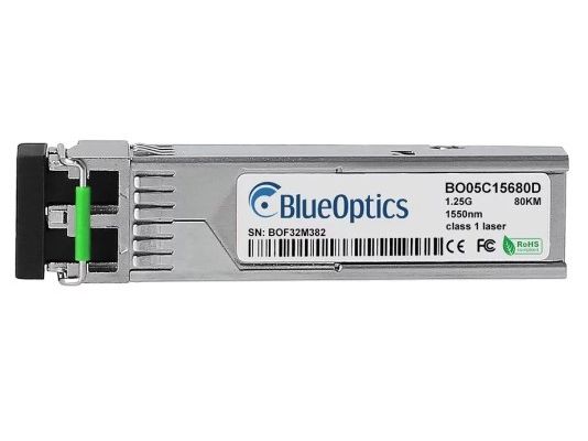Blueoptics 780180-Bo, Faseroptik, 1250 Mbit/S, Sfp, Lc, 80000 M, 1550 Nm