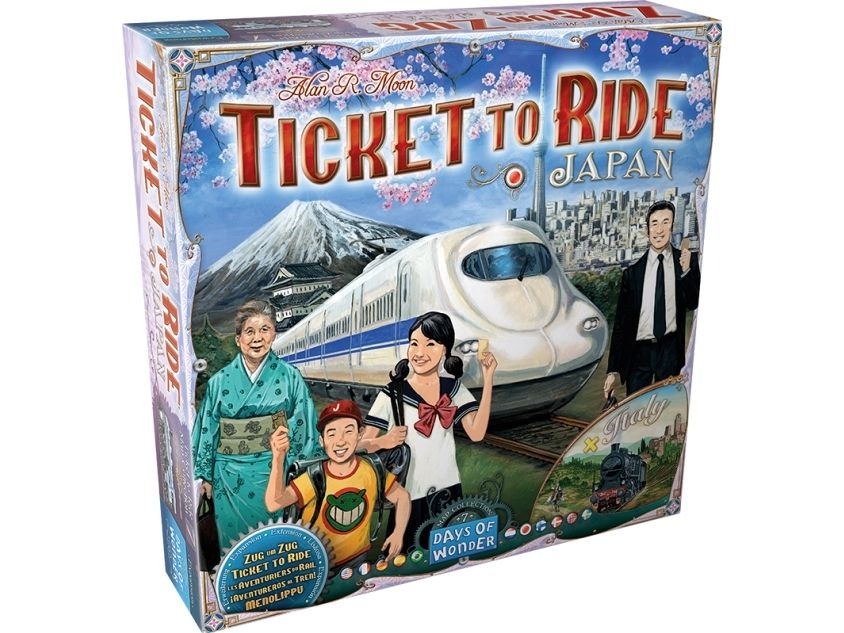 Ticket to Ride - Engelsk Udvidelse - Map Collection: Volume 7 - Japan & Italy (English edition)