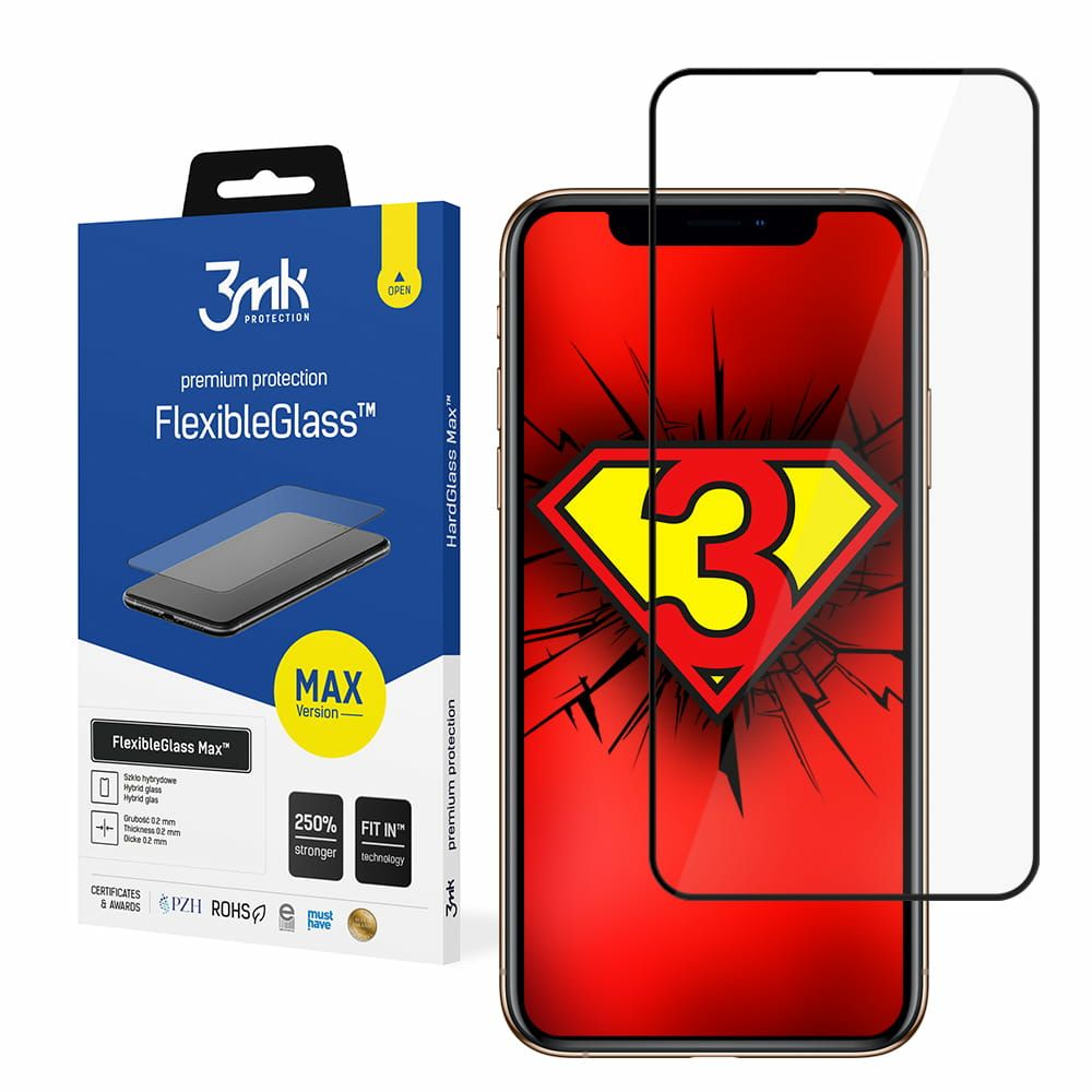 3Mk 3Mk Flexibles Glas Max Iphone 11 Pro Max Schwarz