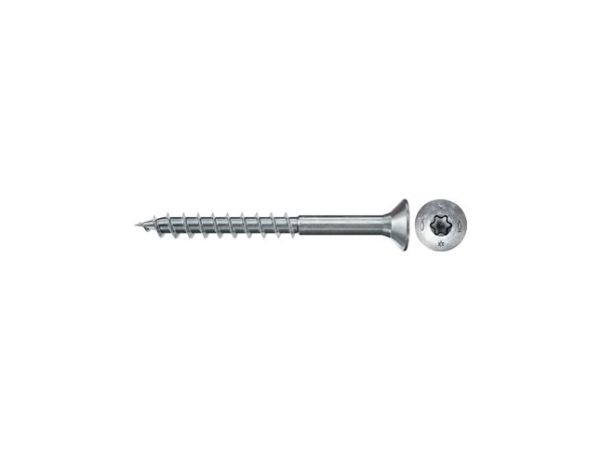 Fischer 670020, Schraube, Metall, Holz, Allgemeiner Nutzen, Teilgewinde, Flachkopf