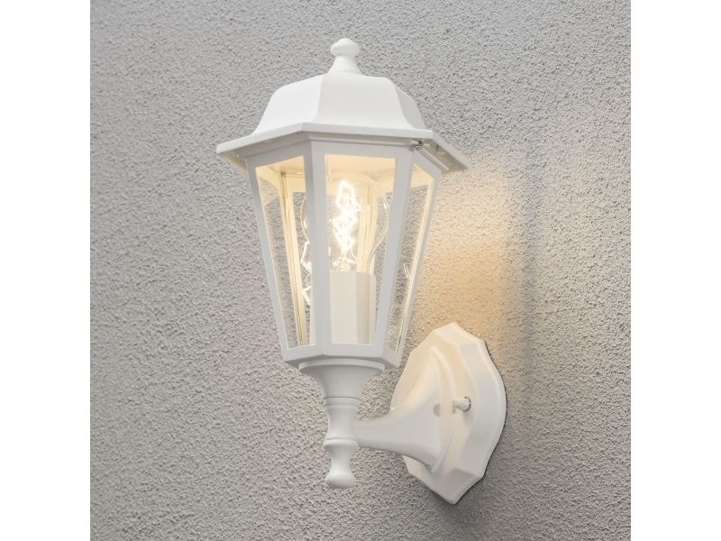 Konstsmide 7094-250, 1 lampor, IP23, Vit
