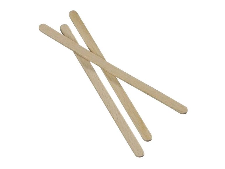 Træbestik rørepind 14cm Nature Line 1000stk/pak