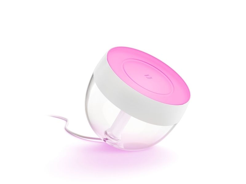Philips Hue White And Color Ambiance Iris Table Lamp - Led Integrated - Instant Control Via Bluetooth Control With App Or Voice - Add Hue Bridge To U