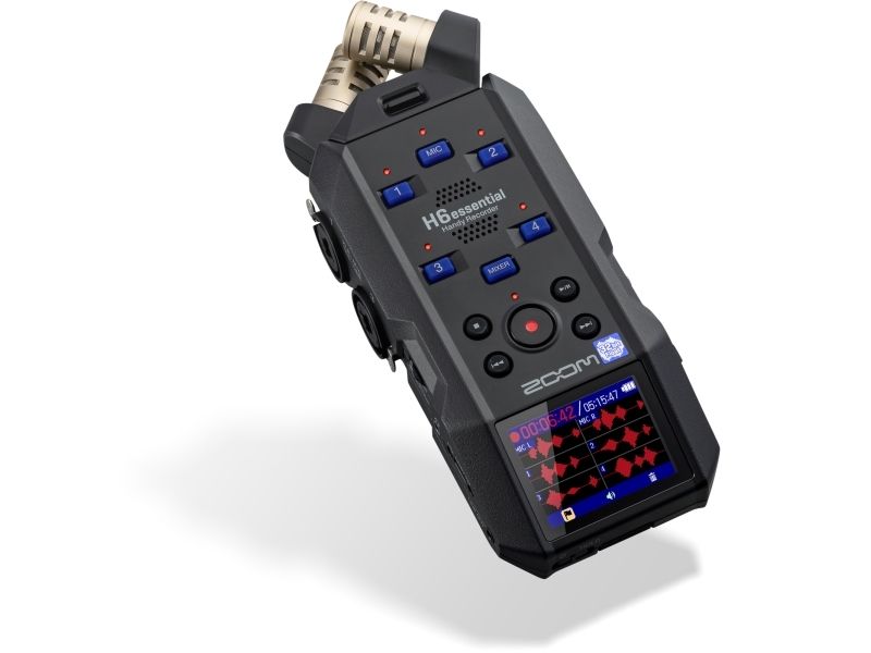 Zoom H6essential (Mehrspurrecorder), Audiorecorder, Schwarz - Image 7