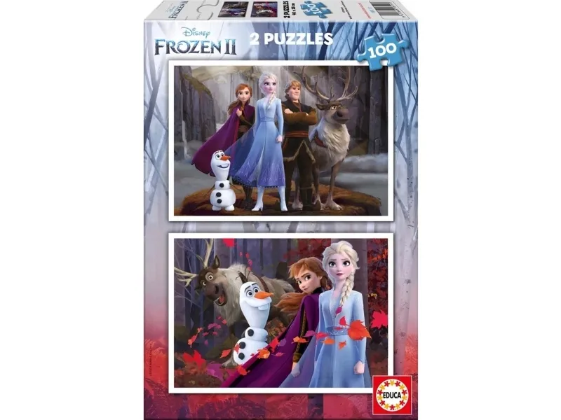 Educa Frozen 2 2x100 | Leksaker - Spel - Pussel | GameStuff
