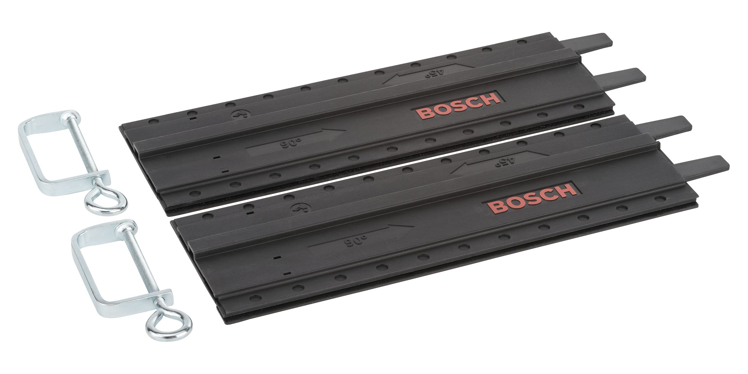 Bosch guideskinne 350 mm 2-pak med 2 klemmer til UniversalCirc 18V-53