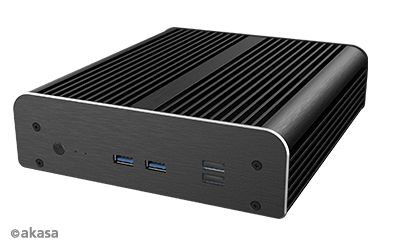 Akasa Newton Tn, Usff (Ultra Small Form Factor), Pc, Sortieren, Aluminium, Hjemme/Kontor, Kensington