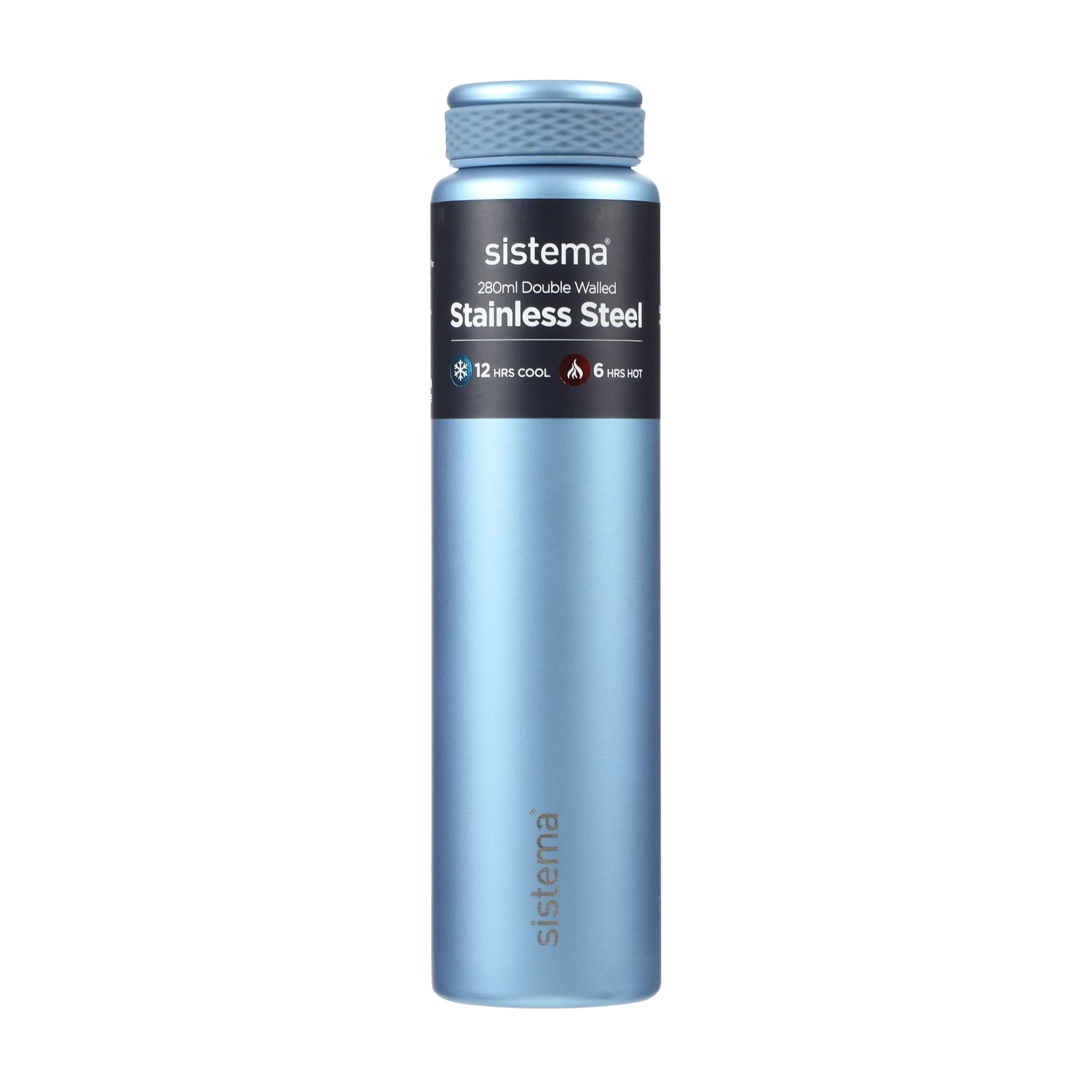 Sistema - Stainless Steel 280ml - Peace Blue