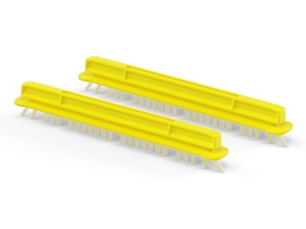 Kärcher 2.863-368.0, Børstesæt, Hvid, Gul, SC 1 Multi, SC 1 Multi & Up, SC 1 Multi & Up Textile Edition, SC 1 Multi Comfort, SC 2 Deluxe, SC..., 18 mm, 25 mm, 156 mm