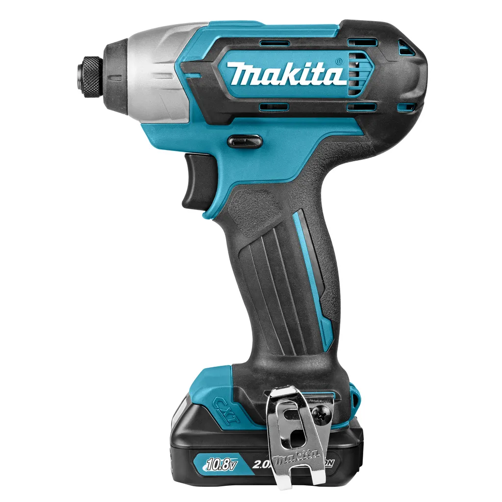 Makita TD110DSAE, Mutterdragare, Svart, Bl&aring;, 1/4, 110 nm, 2600 RPM, 3200 RPM