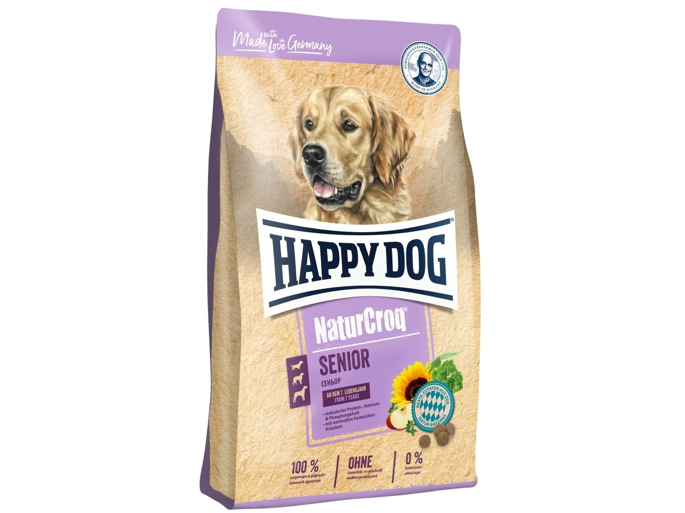 Happy Dog Naturcroq Senior, Adult, 4 Kg