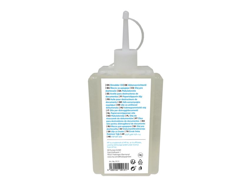 Hp Aktenvernichteröl 120 Ml