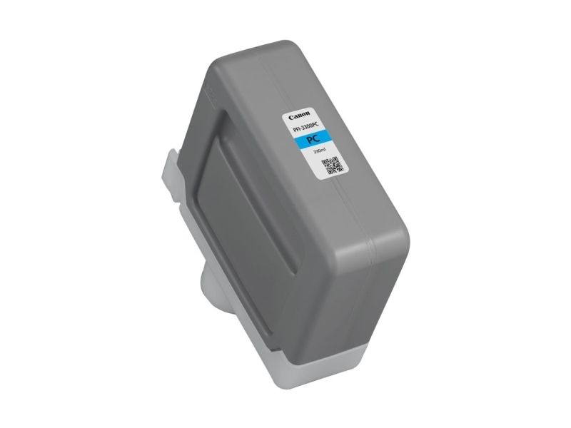 Canon Pfi-3300 Pc - 330 Ml - Fotocyan - Original - Blækbeholder - For Imageprograf Pro-2600, Pro-4600, Pro-6600