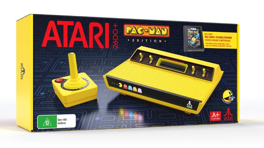 Atari 2600+ Pac-Man Edition - Console - Yellow (Atari) | Spel - Konsoler - Övriga | GameStuff