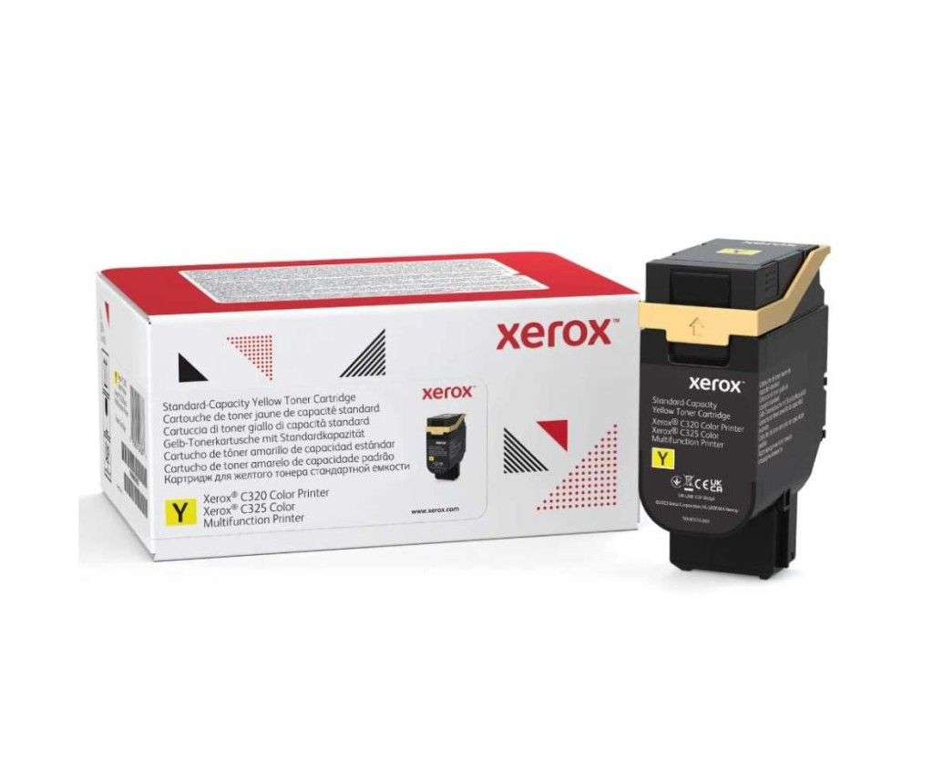 Xerox - Gul - original - tonerpatron - for Xerox C320, C325