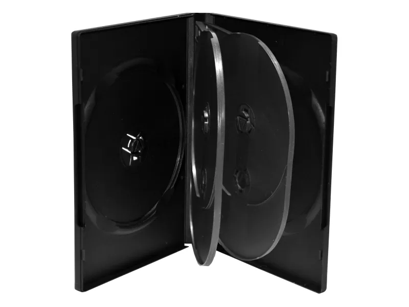 MediaRange - DVD-fodral - kapacitet: 6 CD/DVD - svart (paket om 50) | Datorkomponenter - Hårddisk & Lagring - Medialagring | GameStuff