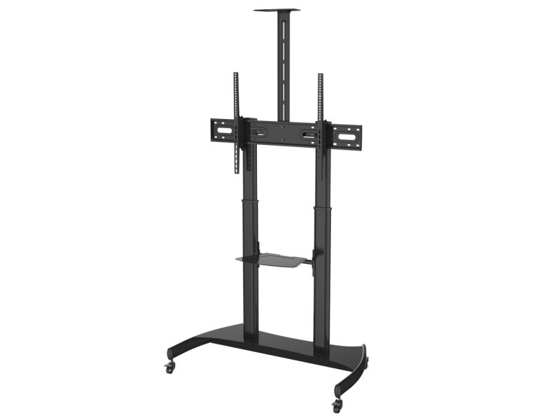 Neomounts Plasma-M1950e - Vogn Med Hjul - For Fladt Panel/Av-Udstyr - Sort - Skærmstørrelse: 60"-100"