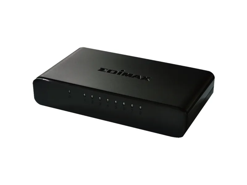 Edimax ES-3308P - Switch - ikke administreret - 8 x 10/100 - desktop