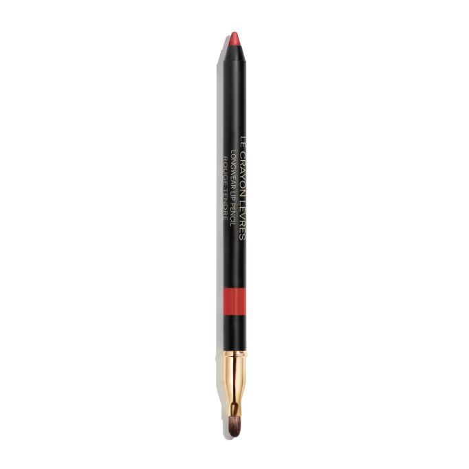 Chanel Le Crayon Lèvres, 1,2 G, Rød, Rouge Tendre, Glattende, Blødgørende, Isododecane | Synthetic Fluorphlogopite | Synthetic Wax | Polybutene | Hyd