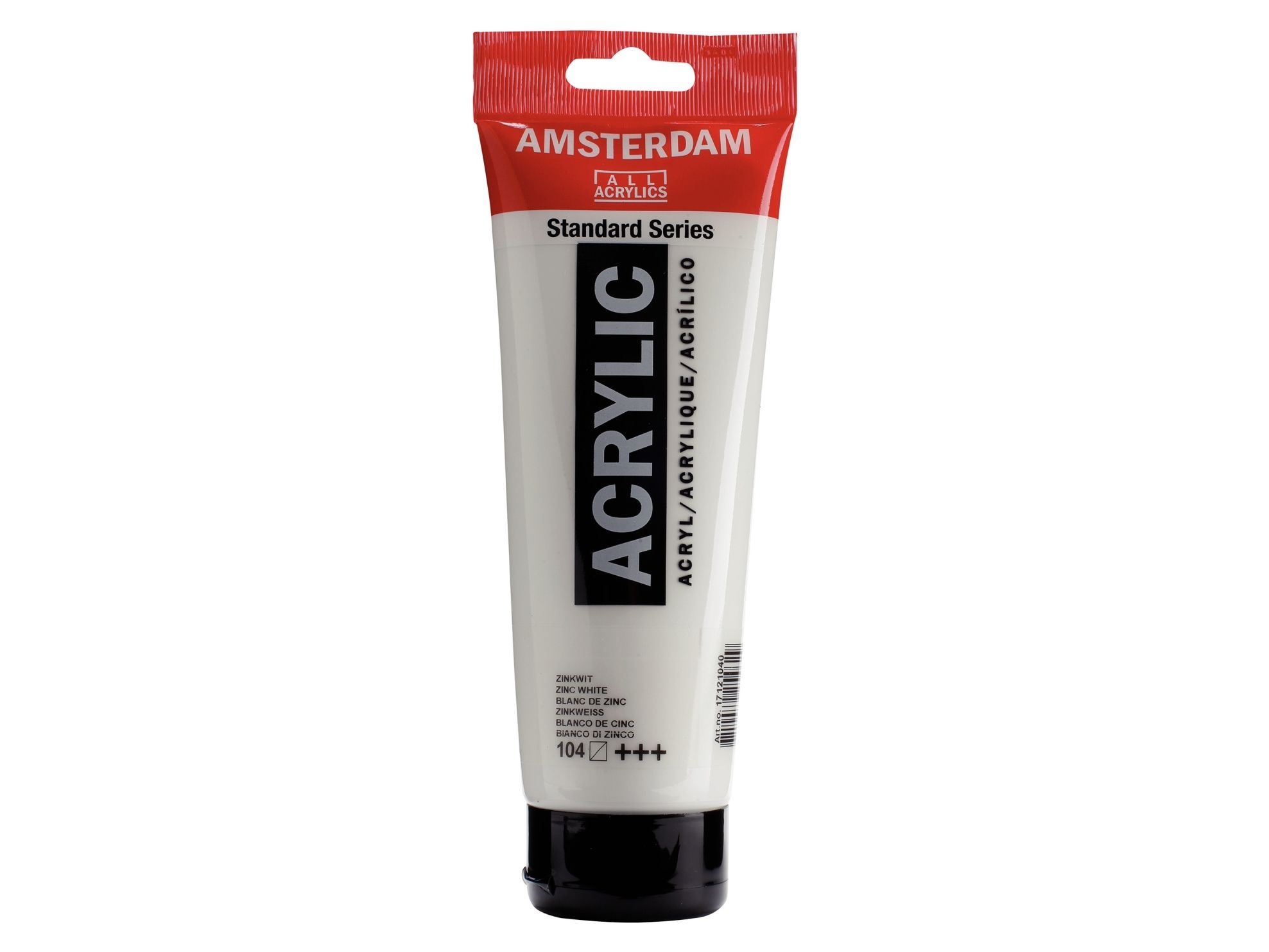 Amsterdam Standard Series Acrylic Tube Zinc White 104