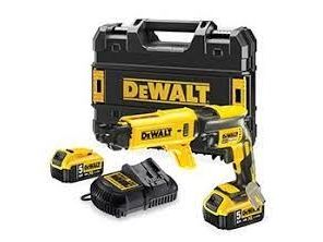DeWALT DCF620P2K-QW - Autofremføringsskruetrækker - ledningfri - 1/4 unbrakosokkel 6.35 mm - 30 N·m - 18 V
