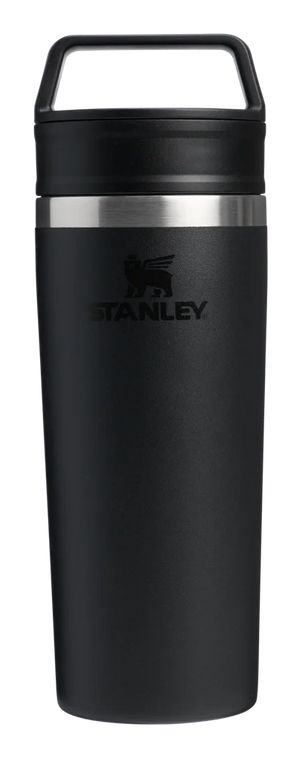 Stanley The Café-To-Go, Schwarz, Edelstahl, Edelstahl, Kaffee, Saft, Tee, 5 H, 6 H