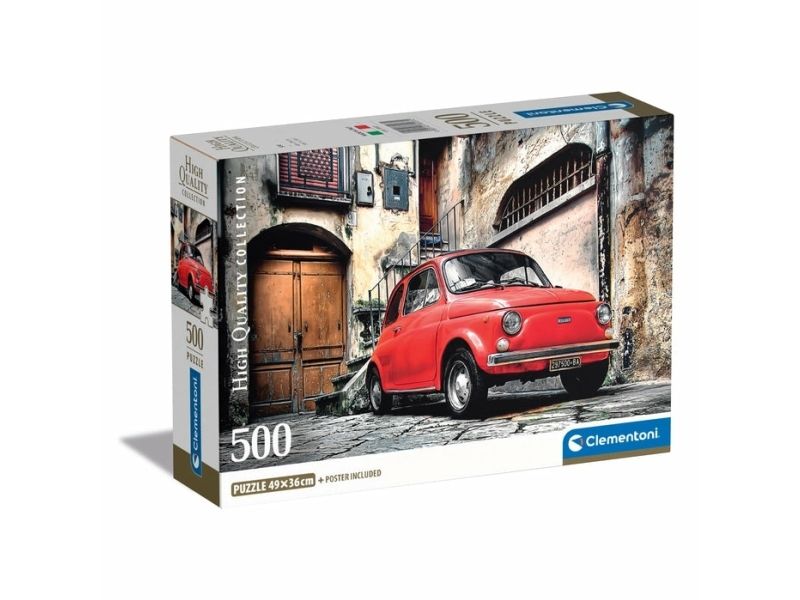 Clementoni High Quality Collection Cinquecento, 500 Stück(E), Fahrzeuge, 18 Jahr(E)