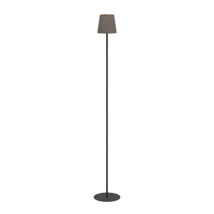 EGLO FIORANA GULV H1405 E14 SORT/CAPPUCCINO-GULD