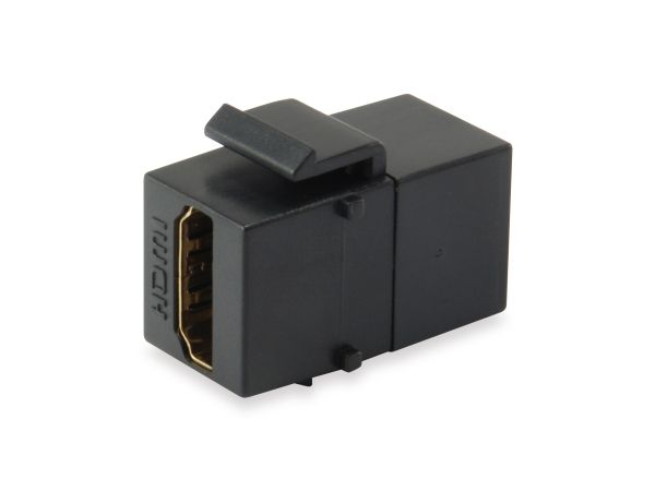 Equip Hdmi Keystone Verbinder, Hdmi, Hdmi, Schwarz